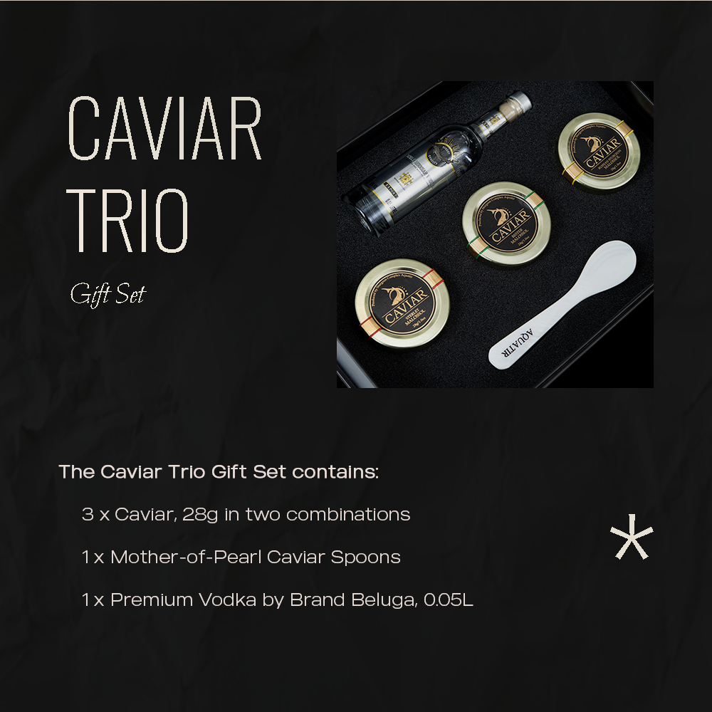 Sets de regalo de caviar